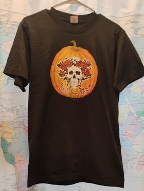 NOS Vintage Grateful Dead 1989 Halloween Shirt